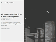 Tablet Screenshot of cdsgroup.uk.com